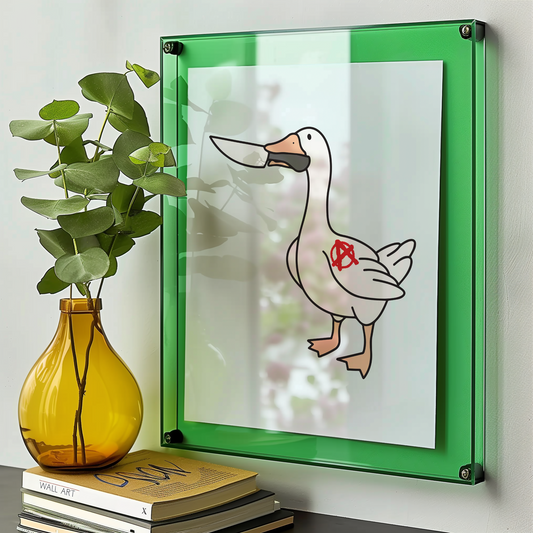 Angry Goose Unframed Art Print
