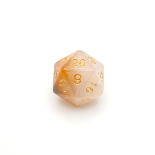 Jovian Cloud - 7 Piece DnD Dice Set | Acrylic RPG Gaming Dice