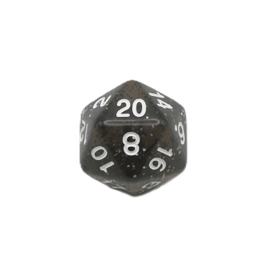 Essence of Licorice - 7 Piece DnD Dice Set | Acrylic RPG Gaming Dice