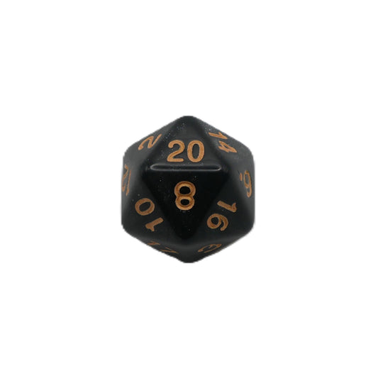 Onix's Core - 7 Piece DnD Dice Set | Acrylic RPG Gaming Dice