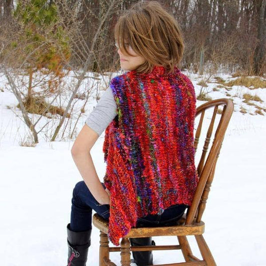 Adventure Cardi Knitted Vest Pattern