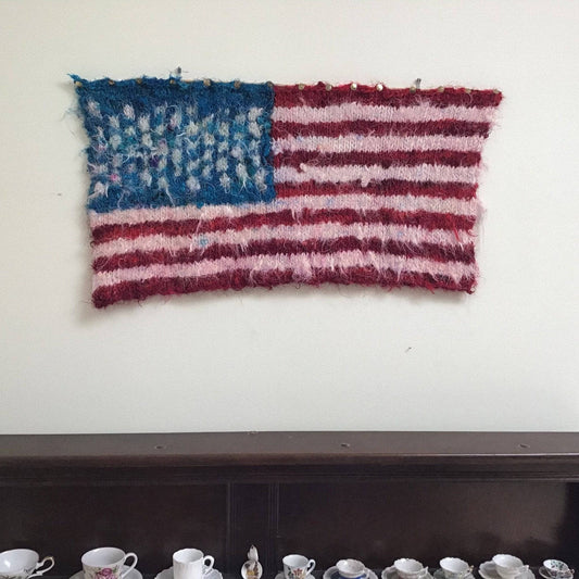 American Flag Knitting Pattern