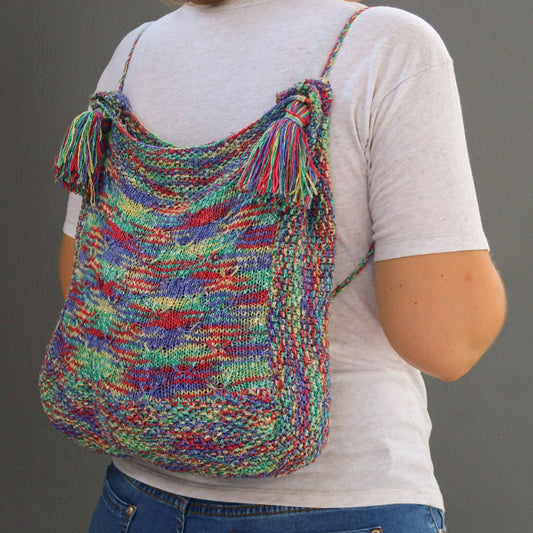 Back to School Backpack Knitting Pattern