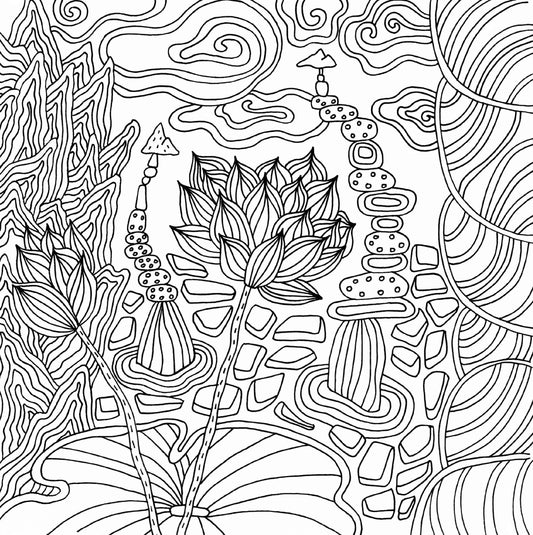 Serenity Artist's Coloring Book