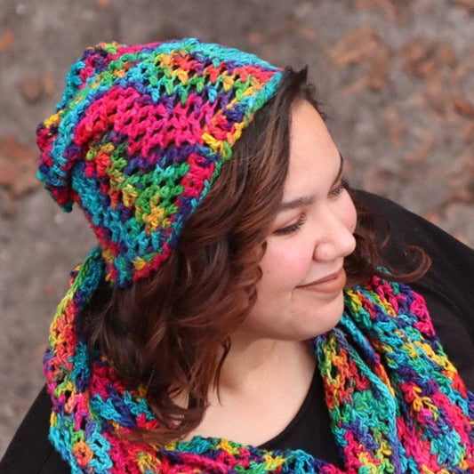 Darn Good Ripple Slouch Hat Crochet Kit