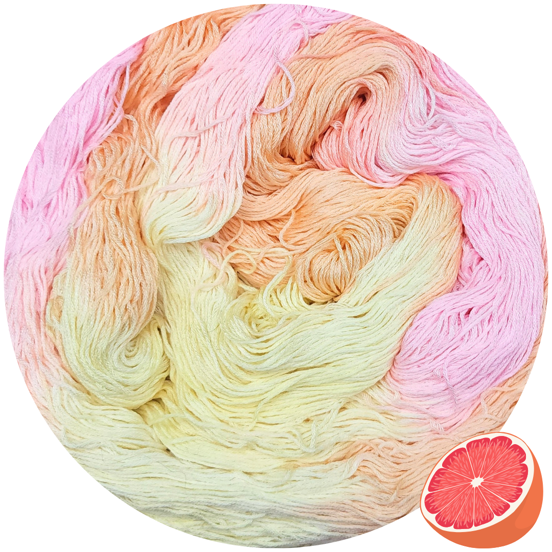 Grapefruit Sherbet - Flower Silk Special Edition Colorway