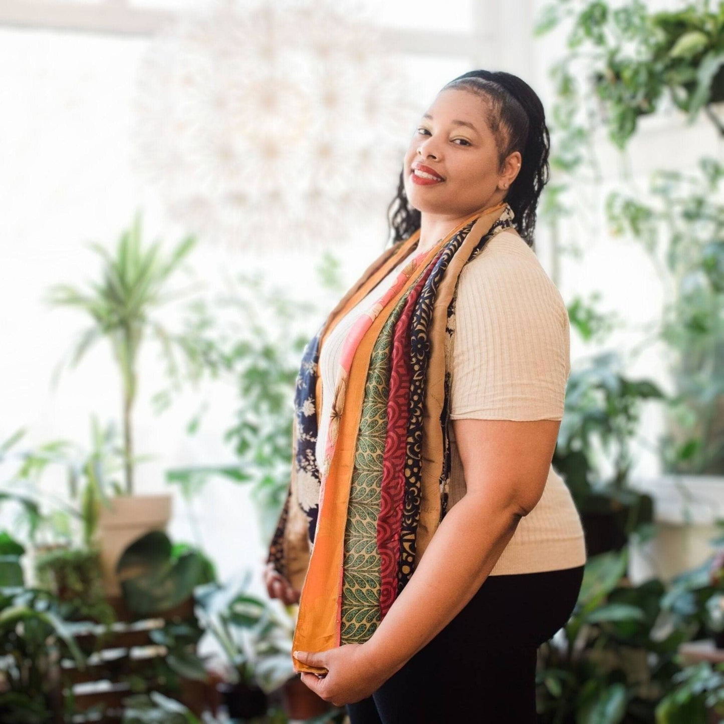 The Original Medley Scarf. ♻️ Made from Sari Magic – Our #1 Bestselling Artisan Scarf