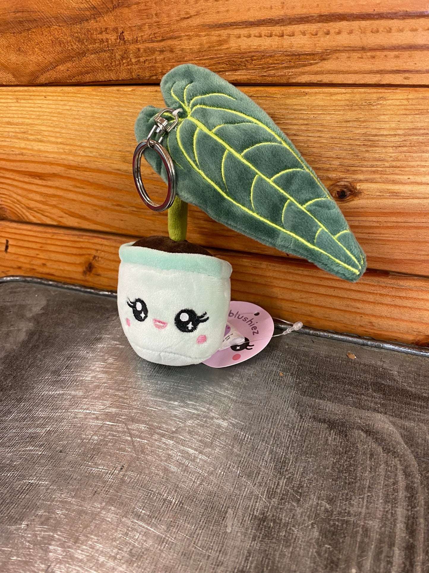 Anthurium Queen Plush Keychain