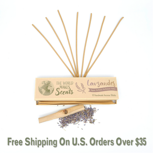 French Lavender Organic Incense Sticks