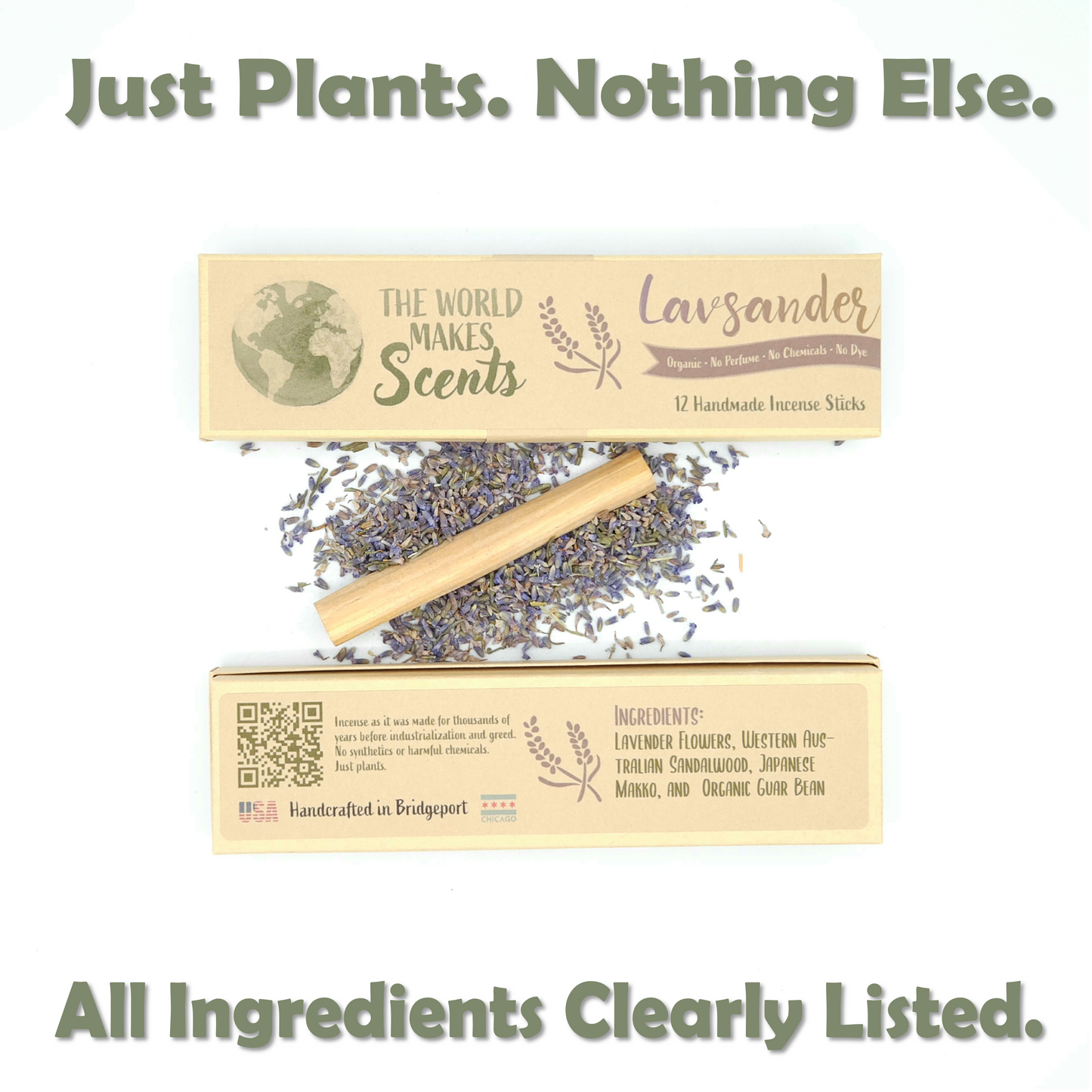 French Lavender Organic Incense Sticks