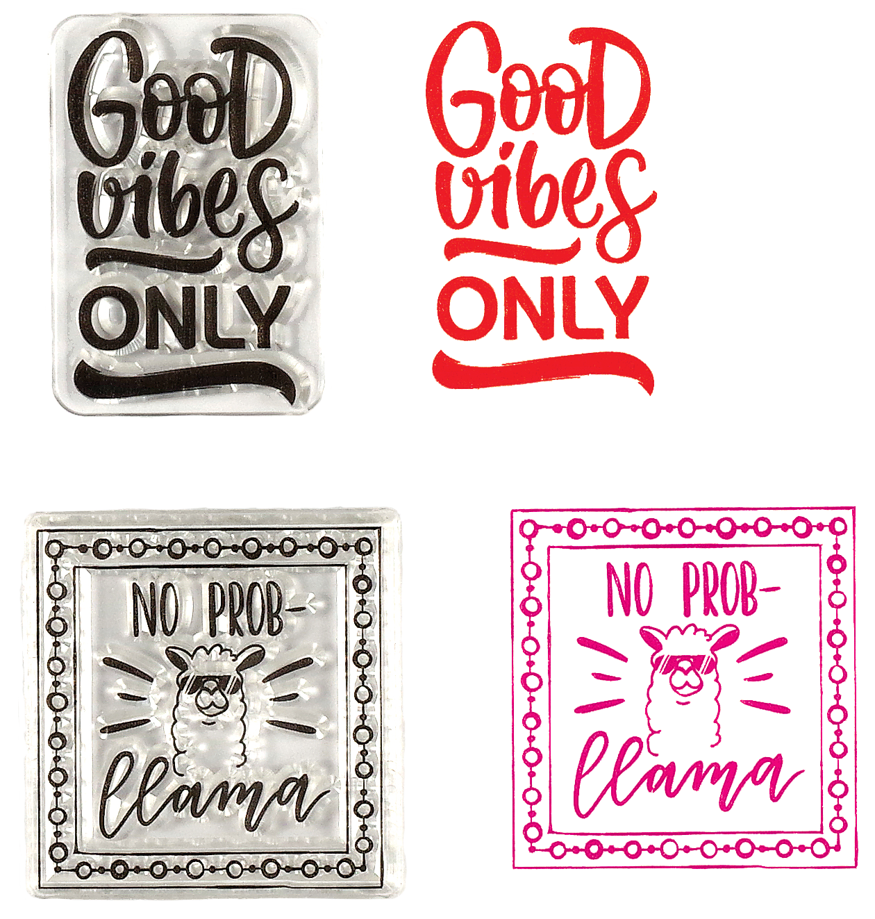 You Got This! Clear Silicone Stamp Set