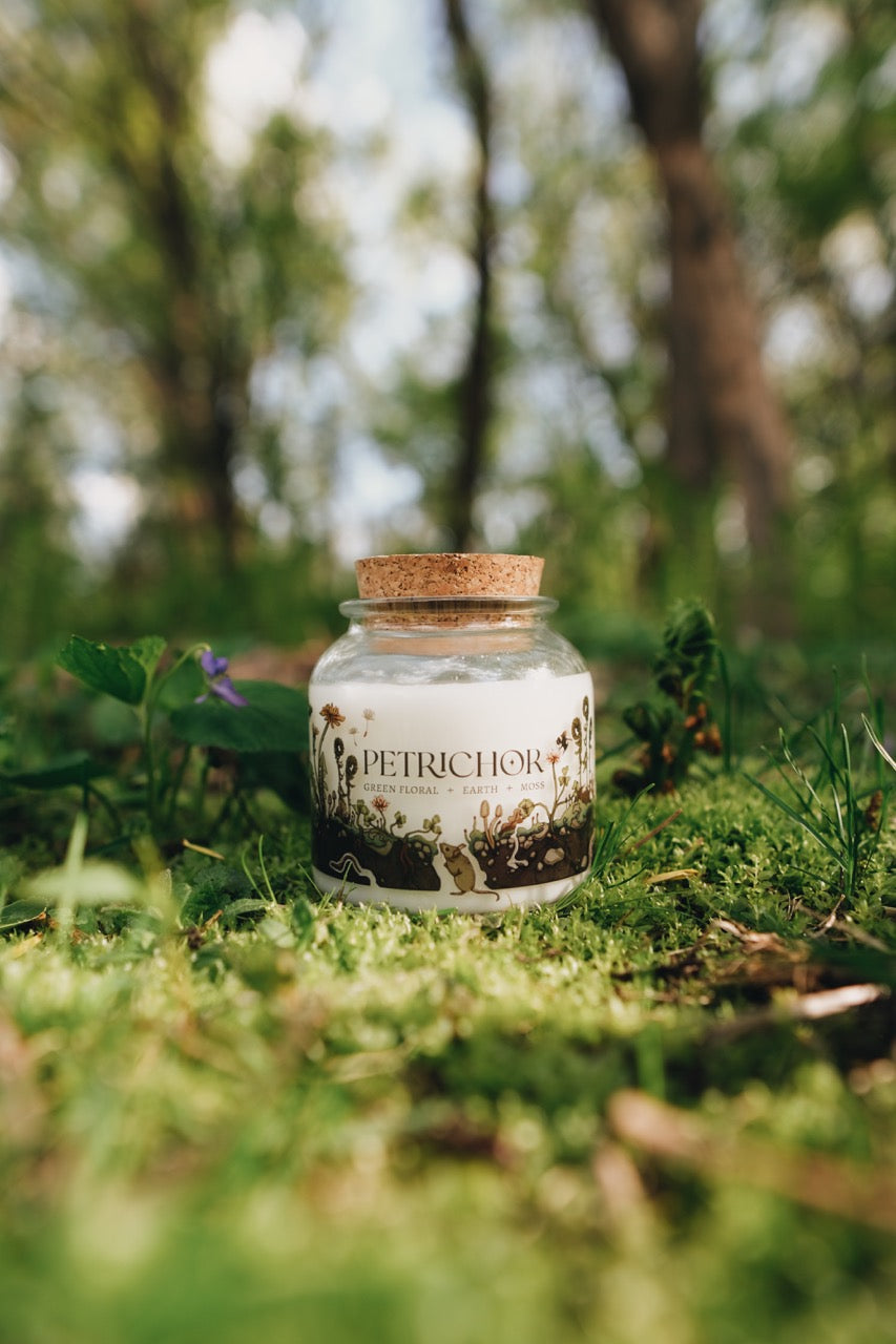 Petrichor | 8oz Apothecary Soy Candle