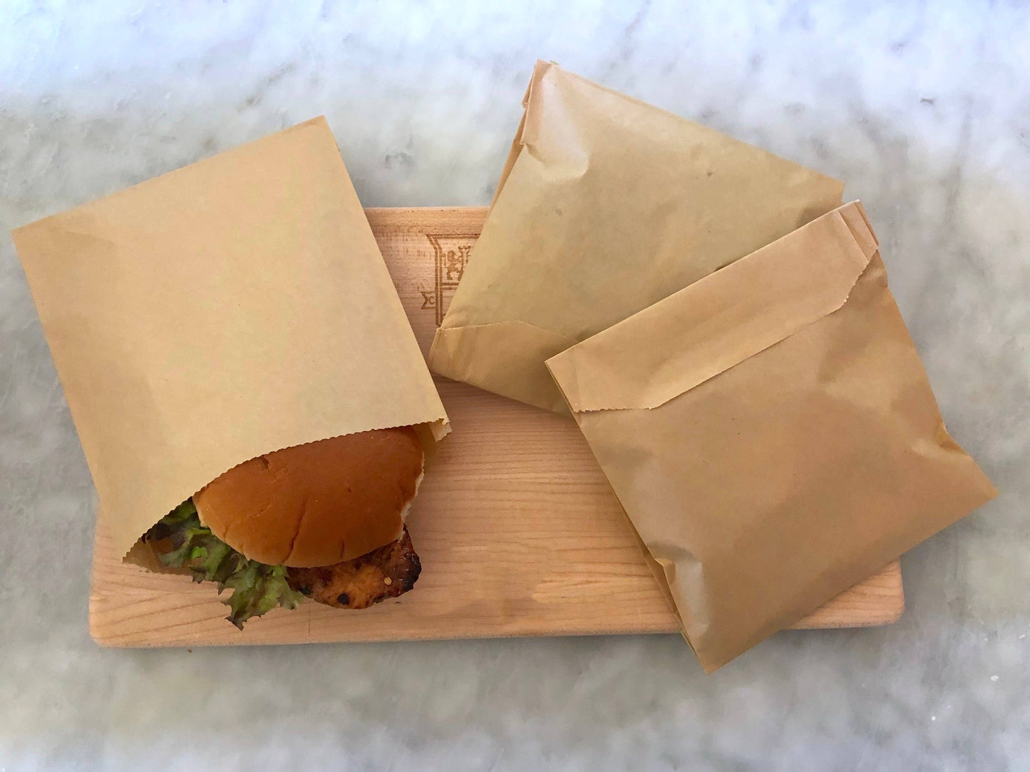 Biodegradable Earth Friendly Paper Sandwich & Snack Bag