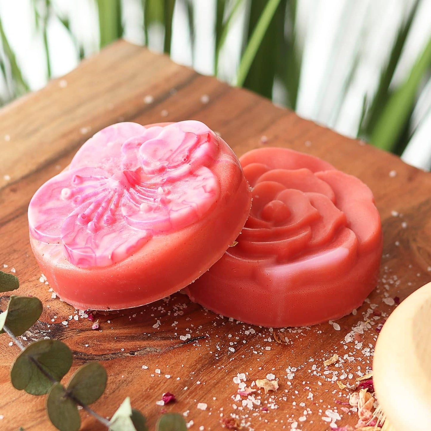 Large Soap Making Kit with Shea Butter Soap Base, Soap Cutter Box, Silicone Loaf Molds, Fragrances, Rose Petals & More