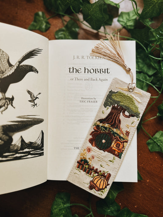A Halfling's Life Embroidered Bookmark