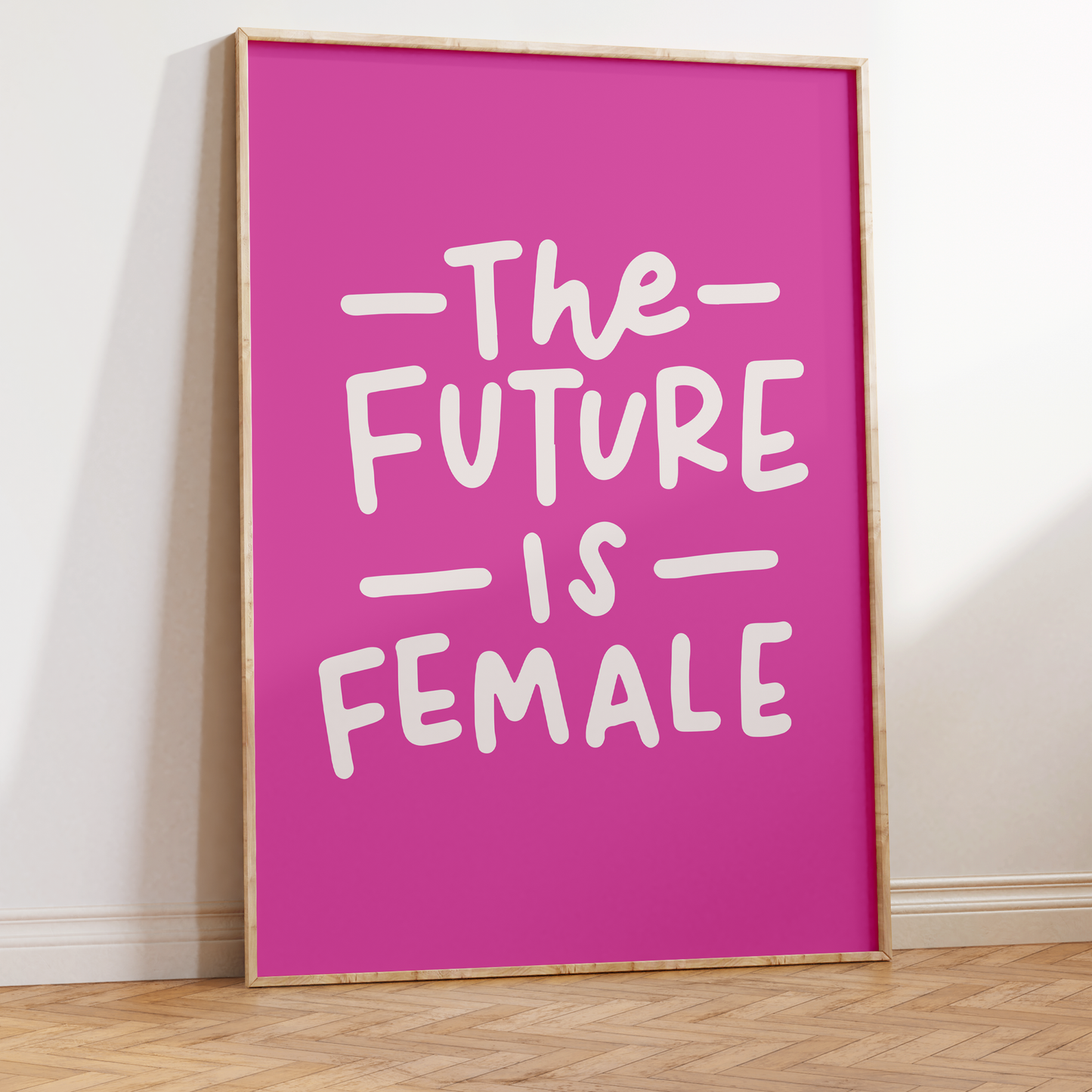 The Future Is Female Unframed Art Print