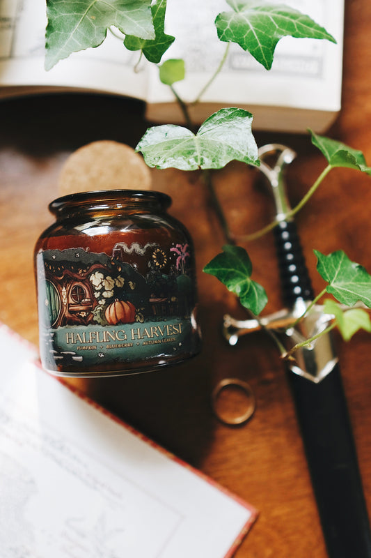 Halfling Harvest | 8oz Apothecary Soy Candle | PREORDER
