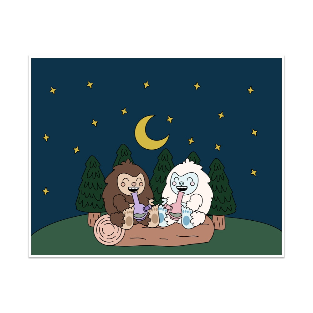 Best Buds Unframed Art Print