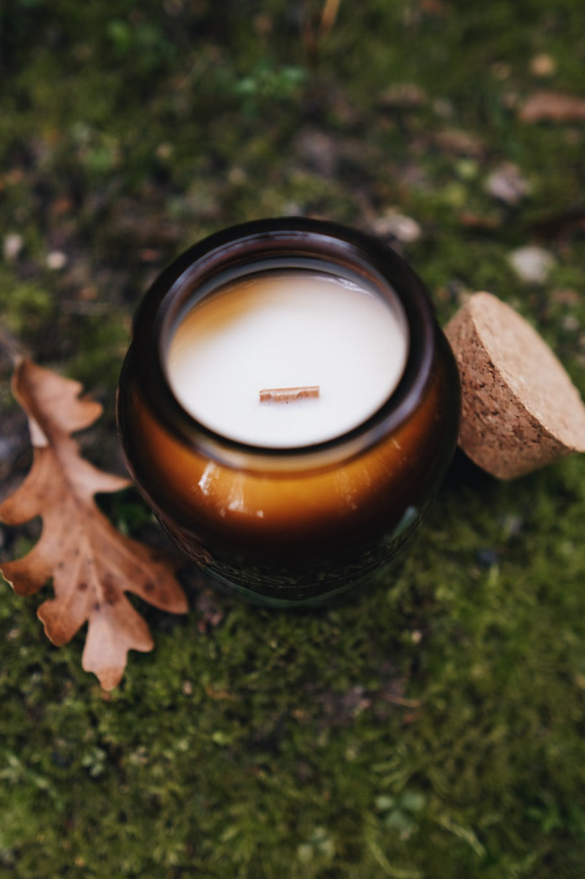 Mossy Knoll | 8oz Apothecary Soy Candle