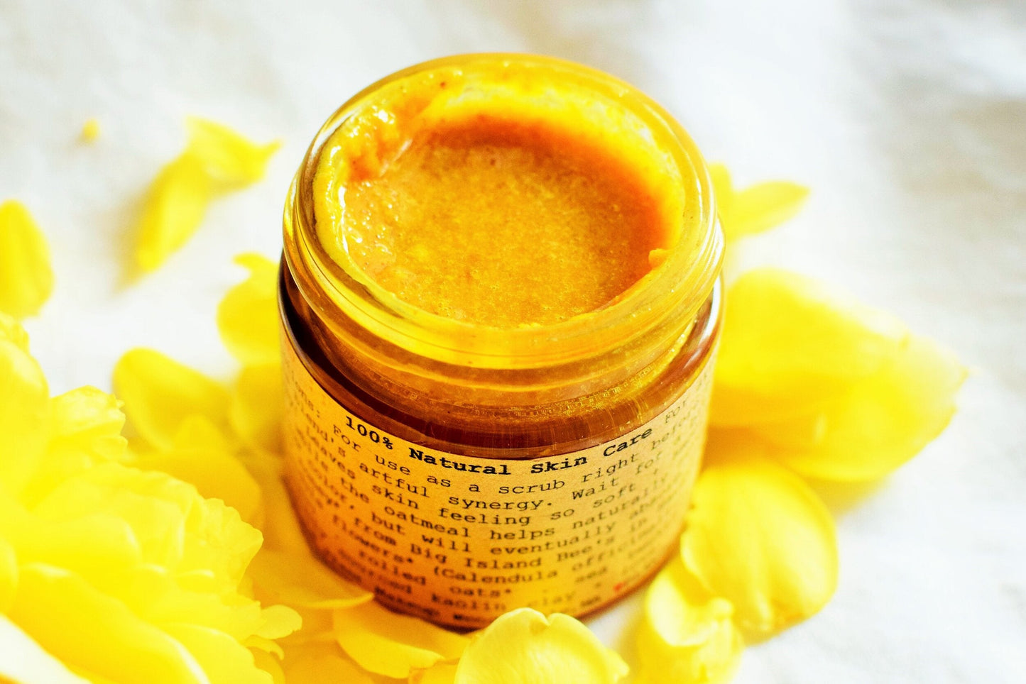 Turmeric Honey Scrub