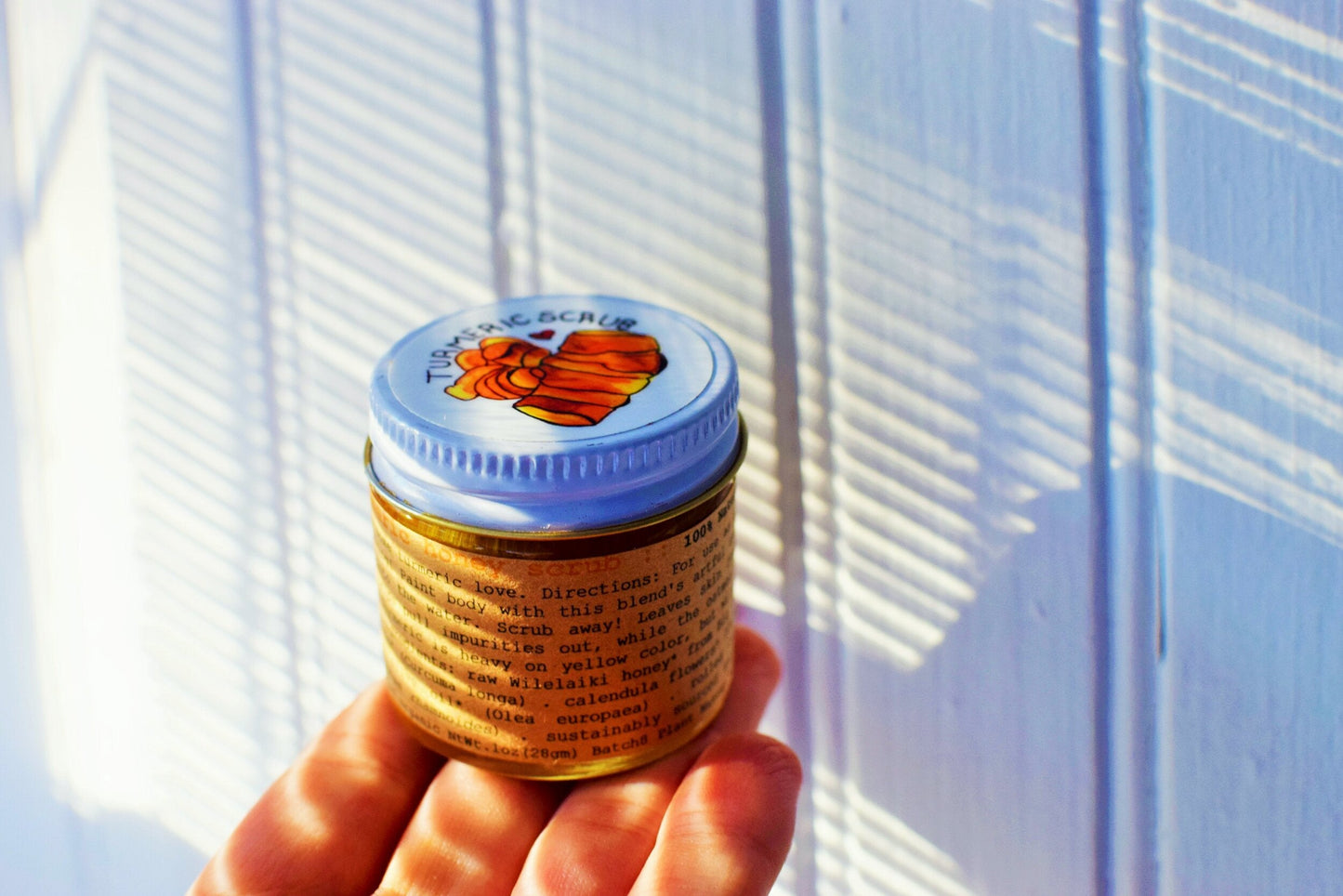 Turmeric Honey Scrub