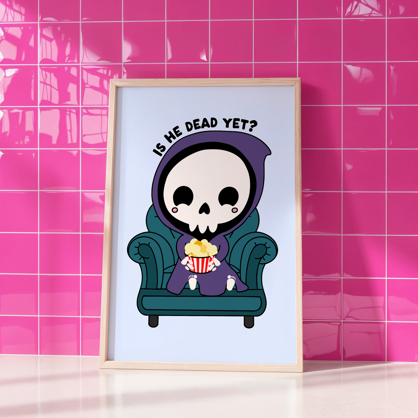 Is He Dead Yet Unframed Art Print