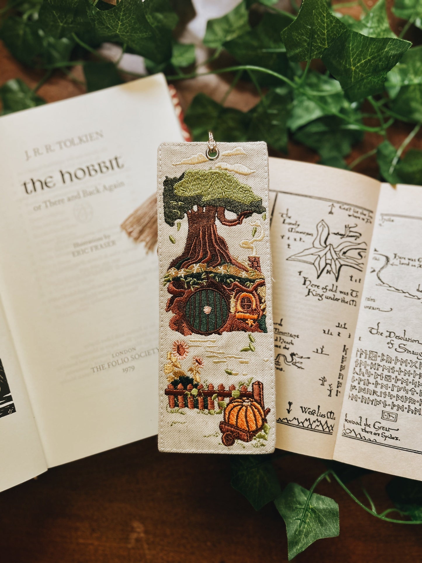 A Halfling's Life Embroidered Bookmark