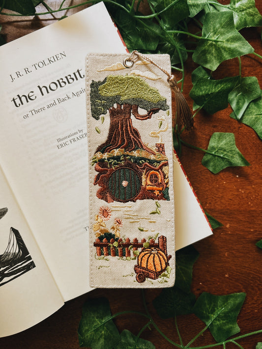 A Halfling's Life Embroidered Bookmark