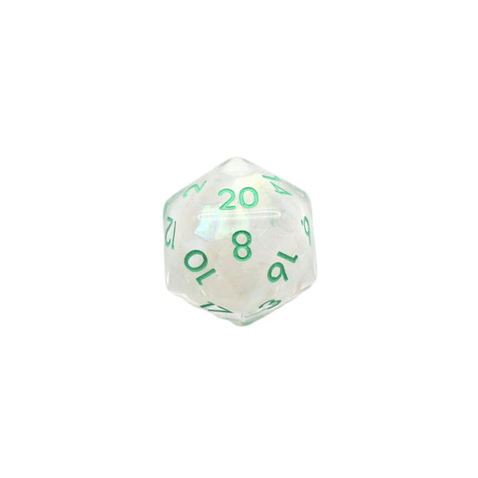 Frosted Meadow - 7 Piece DnD Dice Set | Acrylic RPG Gaming Dice