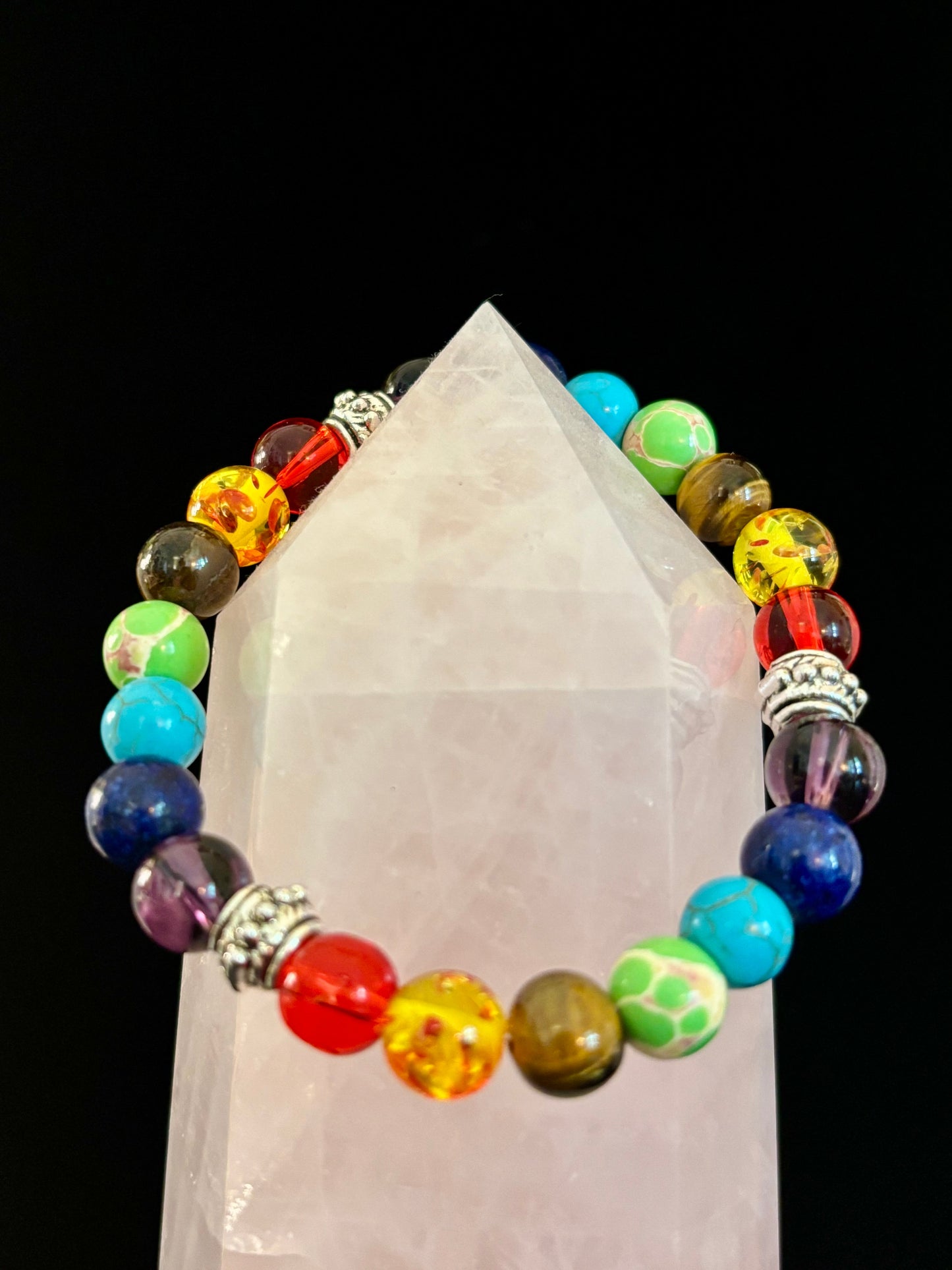 Chakra Reiki Healing Balance Bracelet for Small to Medium Wrists