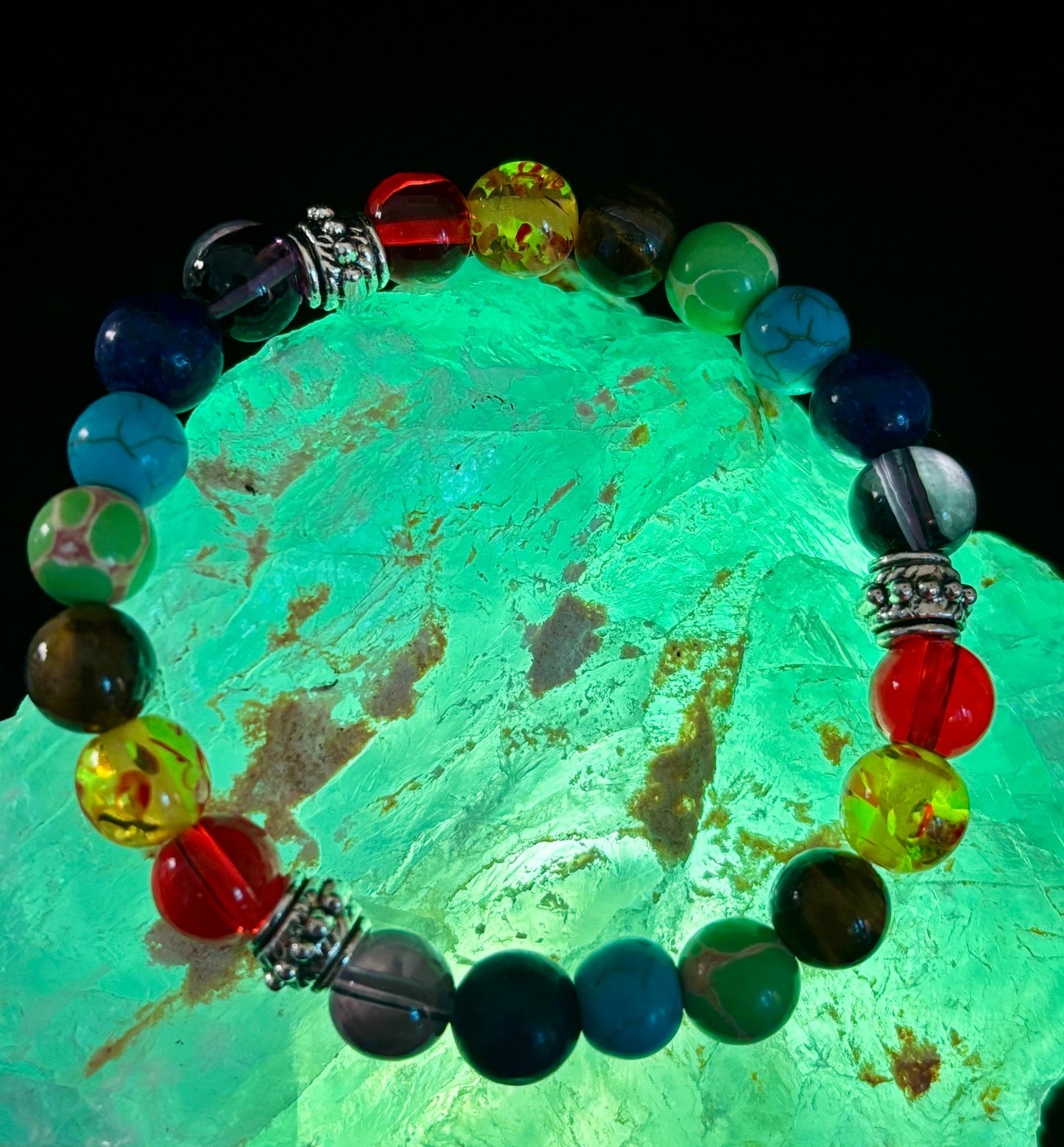Chakra Reiki Healing Balance Bracelet for Small to Medium Wrists