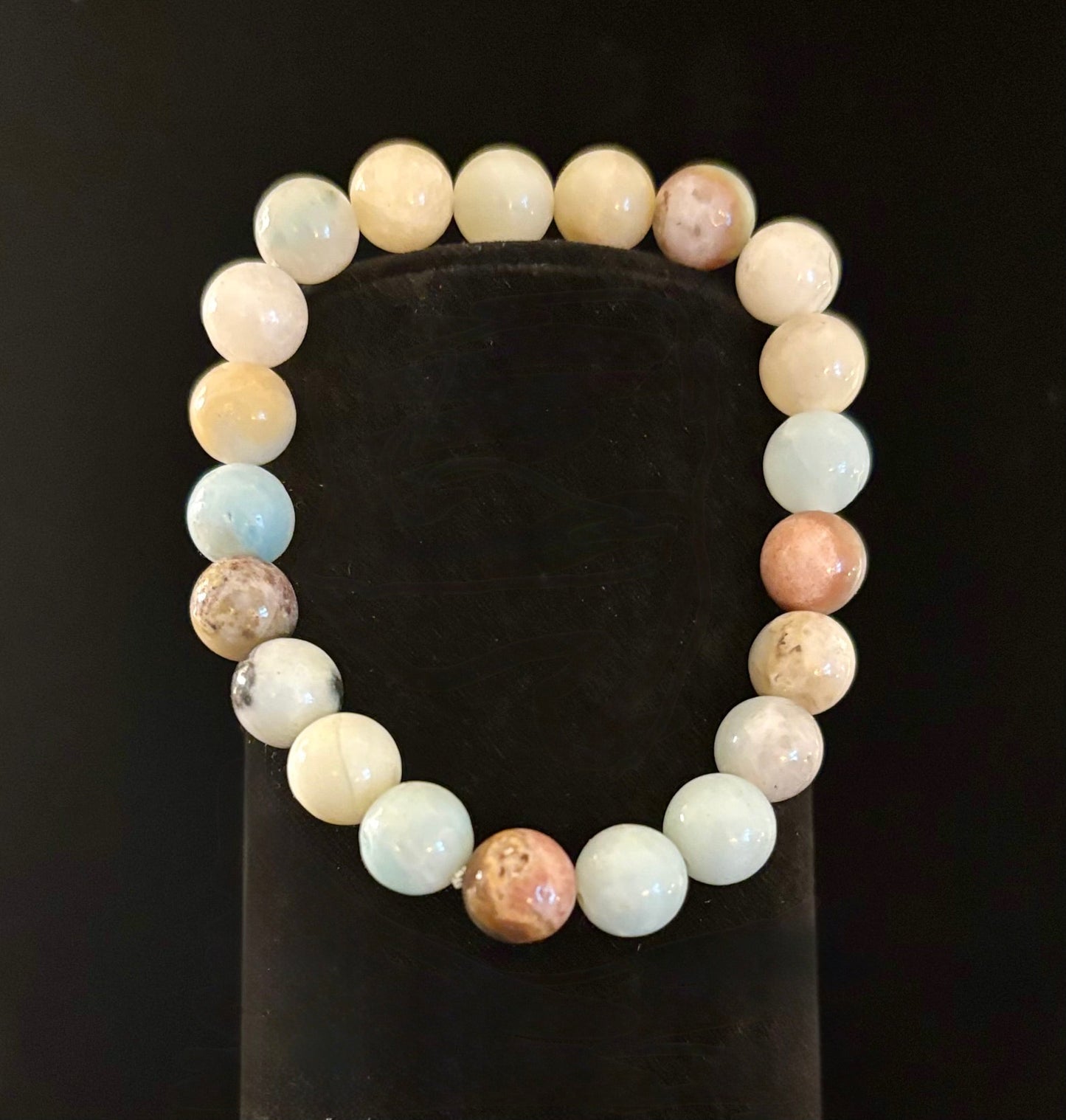 Nantasket Beach-Inspired Amazonite Bracelet – Calm, Coastal Energy in Every Bead