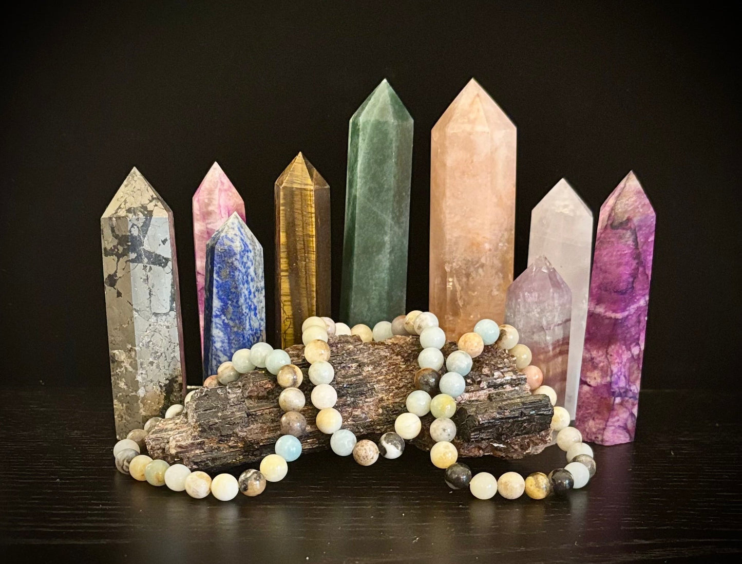 Nantasket Beach-Inspired Amazonite Bracelet – Calm, Coastal Energy in Every Bead