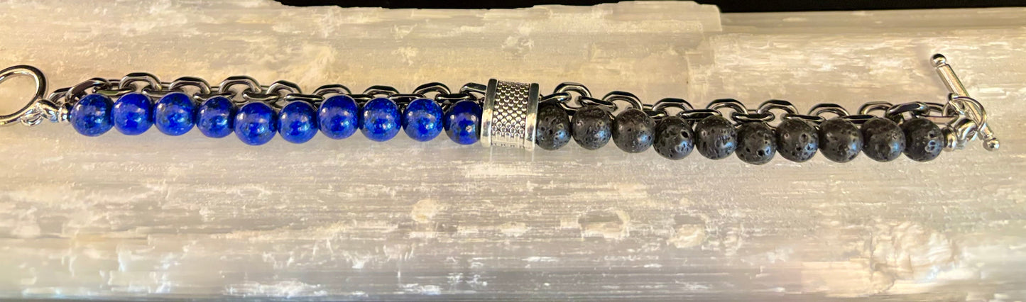 Bold & Balanced Geometric Beaded Bracelet – For Him, Them, or Anyone Fabulous