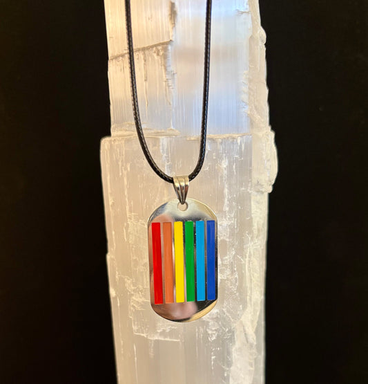 Bold Pride Dog Tag Necklace Collection – 3 Unique Styles