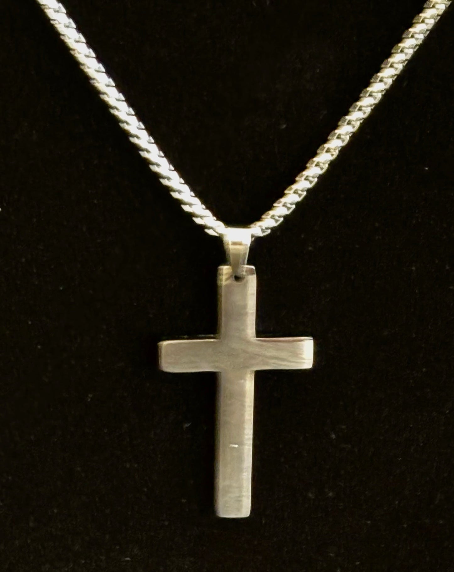 Stainless Steel Cross Necklace – A Symbol of Strength, Balance & Self-Expression