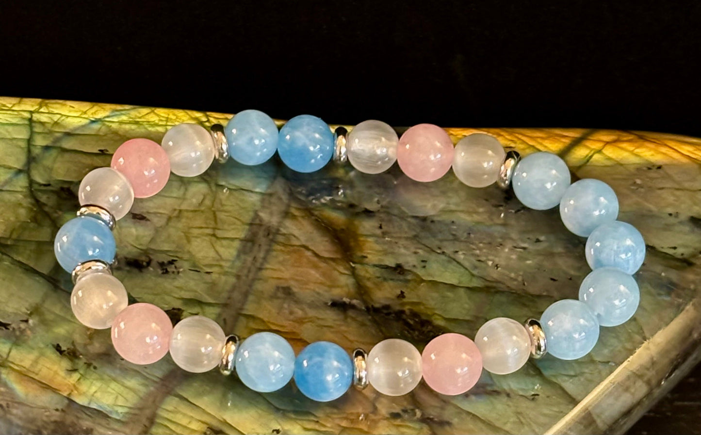 Vintage Boho Style Beaded Bracelet – Earthy Vibes, Ethereal Glow