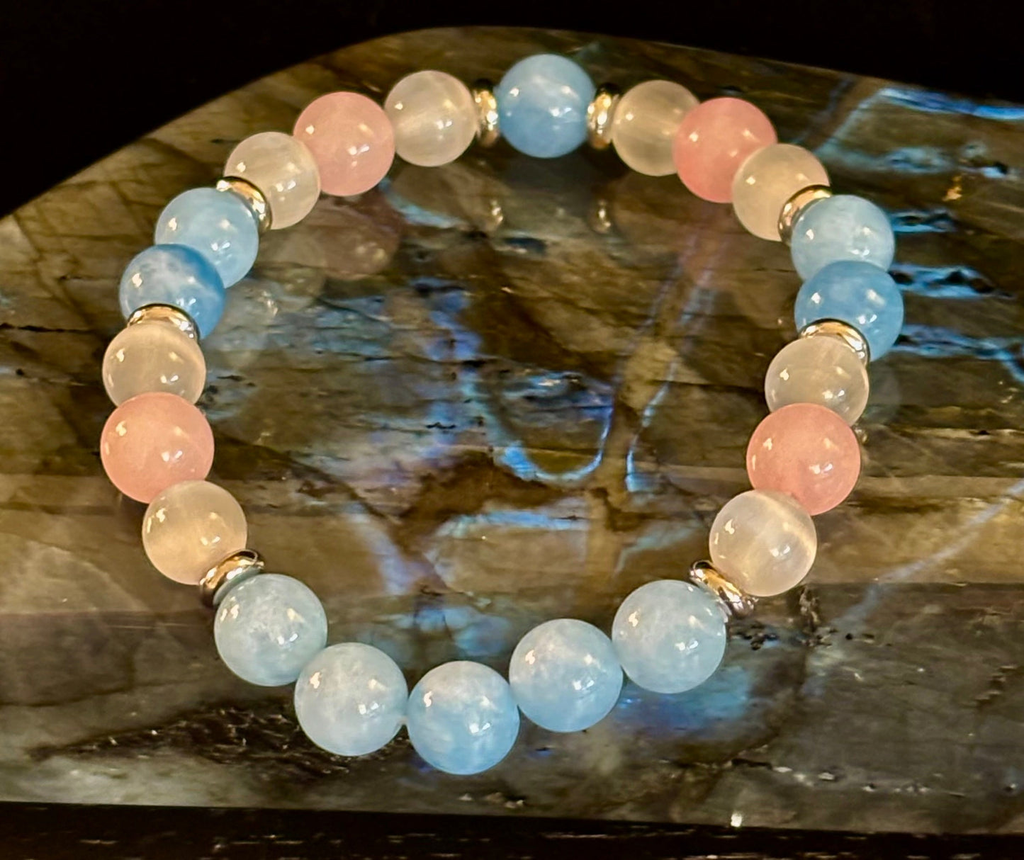 Vintage Boho Style Beaded Bracelet – Earthy Vibes, Ethereal Glow