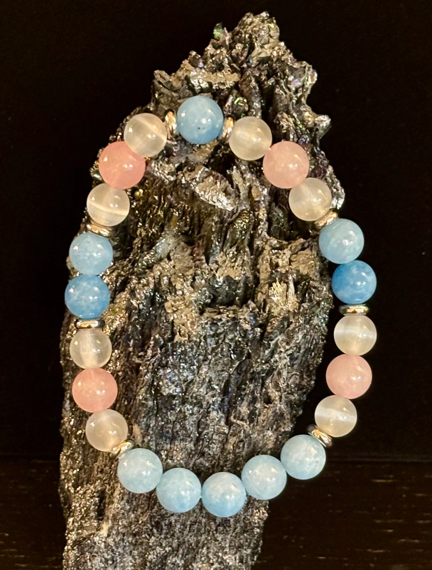 Vintage Boho Style Beaded Bracelet – Earthy Vibes, Ethereal Glow