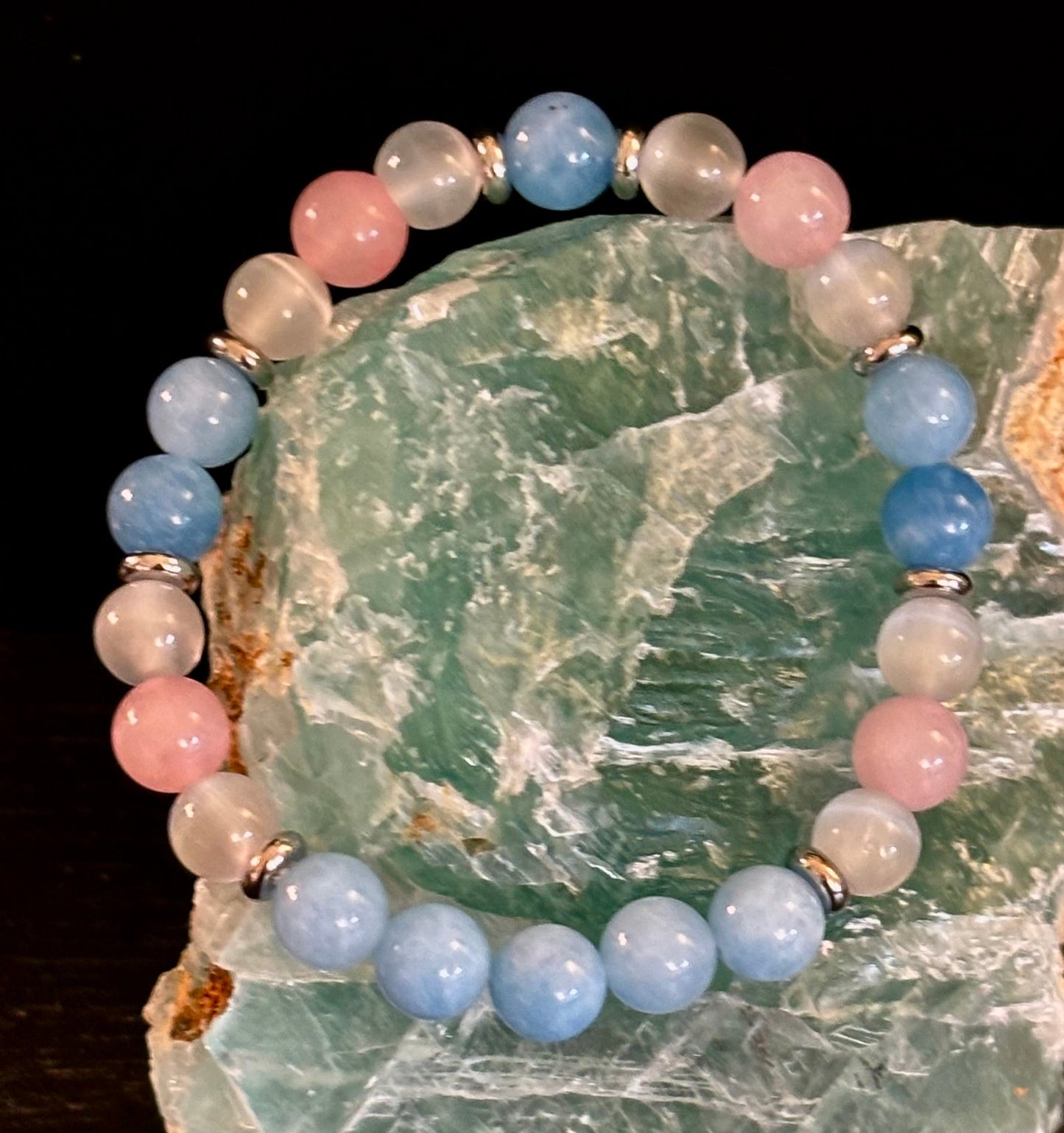 Vintage Boho Style Beaded Bracelet – Earthy Vibes, Ethereal Glow