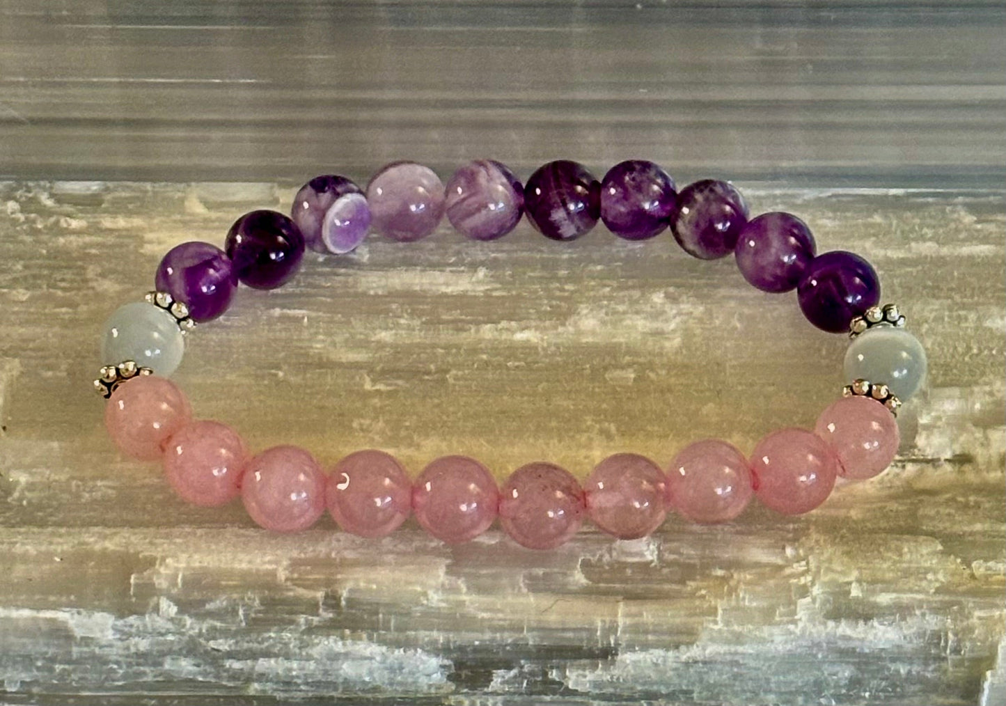 Vintage Boho Style Beaded Bracelet – Earthy Vibes, Ethereal Glow