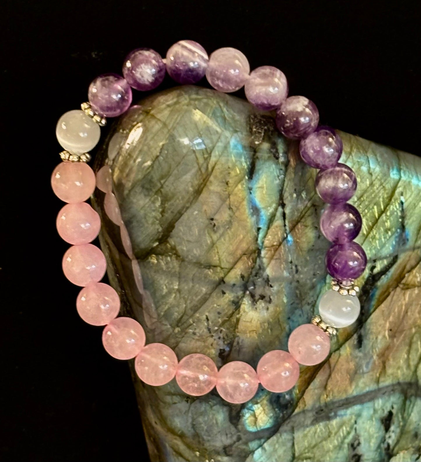 Vintage Boho Style Beaded Bracelet – Earthy Vibes, Ethereal Glow