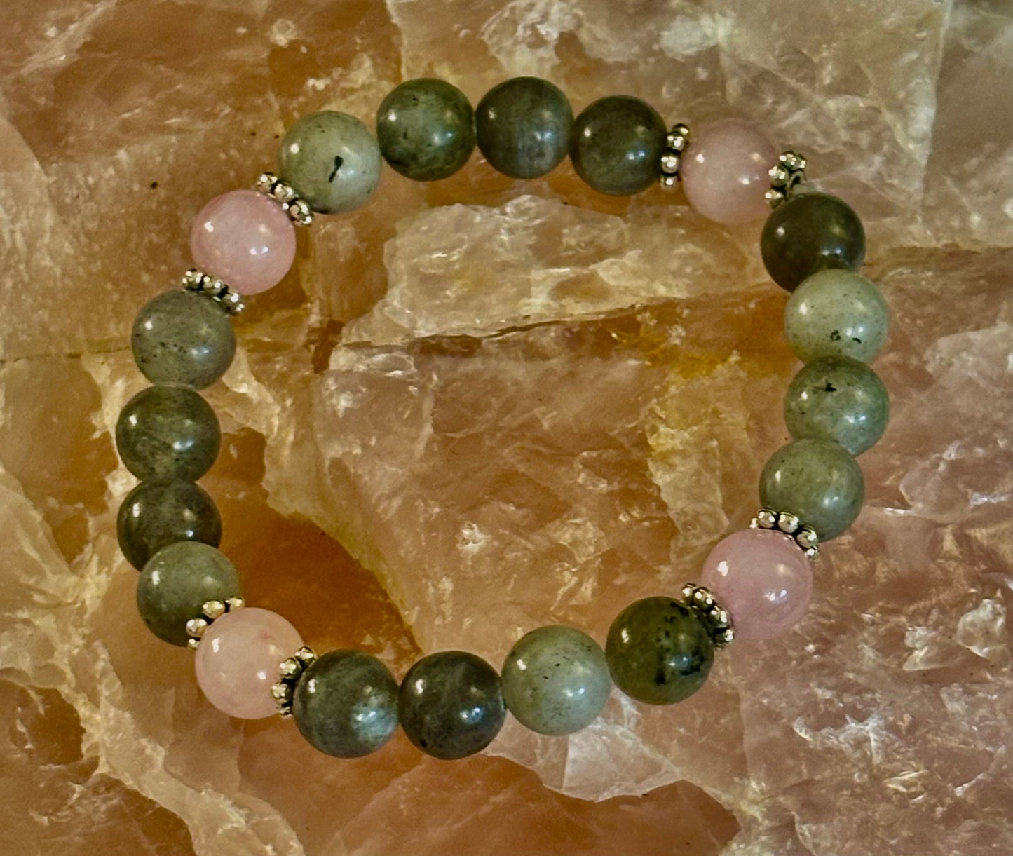 Vintage Boho Style Beaded Bracelet – Earthy Vibes, Ethereal Glow