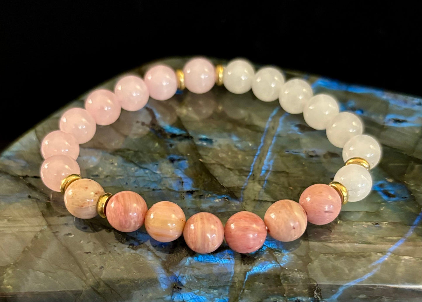 Vintage Boho Style Beaded Bracelet – Earthy Vibes, Ethereal Glow