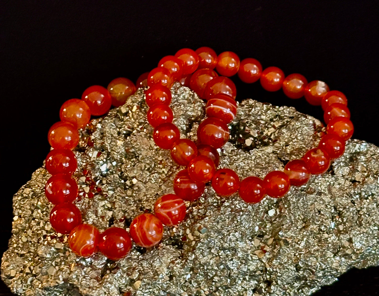🔥 Carnelian Gemstone Bracelet – Ignite Confidence, Spark Creativity