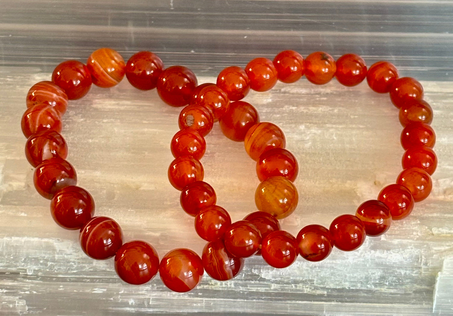 🔥 Carnelian Gemstone Bracelet – Ignite Confidence, Spark Creativity