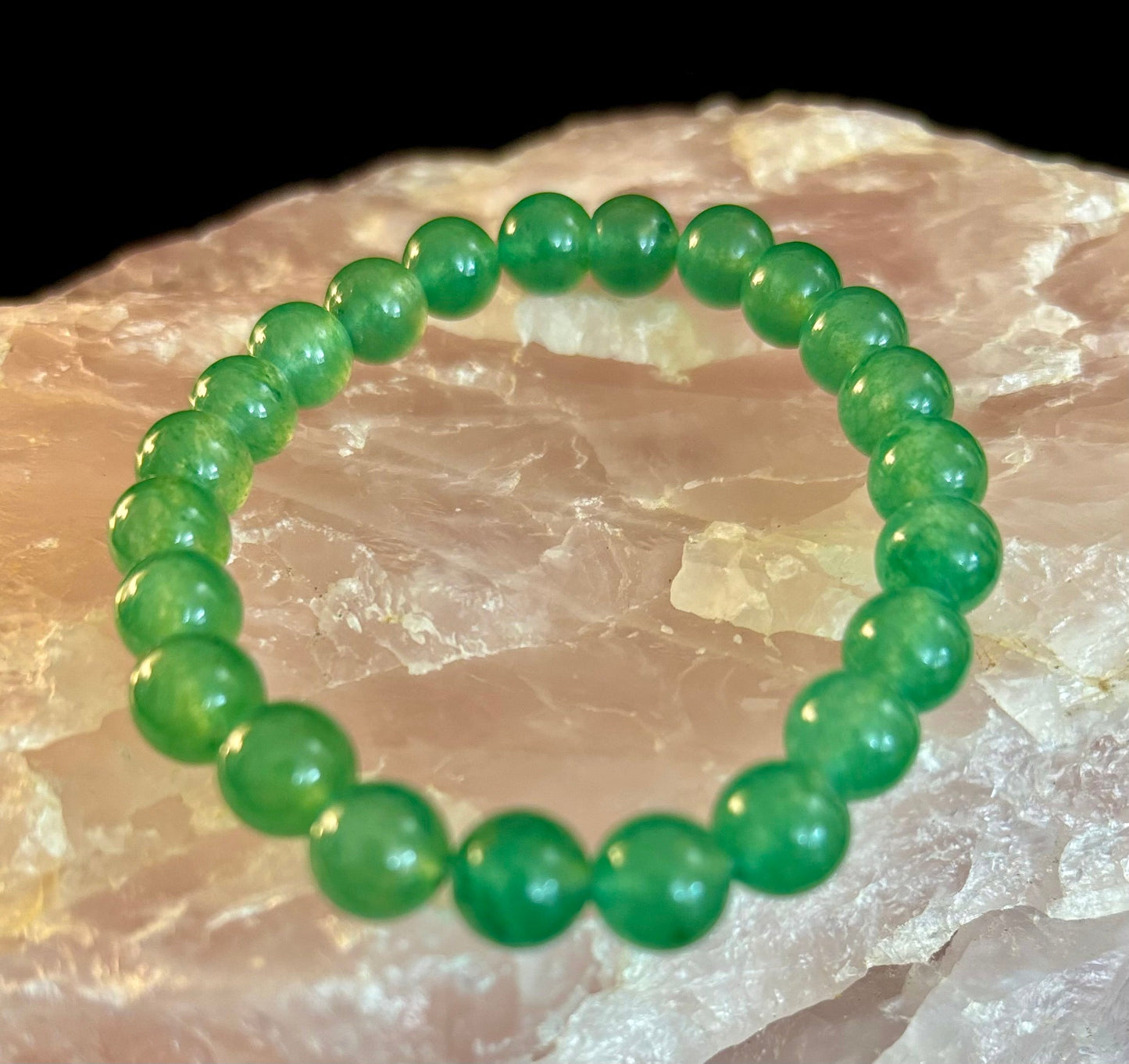 Green Aventurine Bracelet – Luck, Healing & Heart-Centered Energy