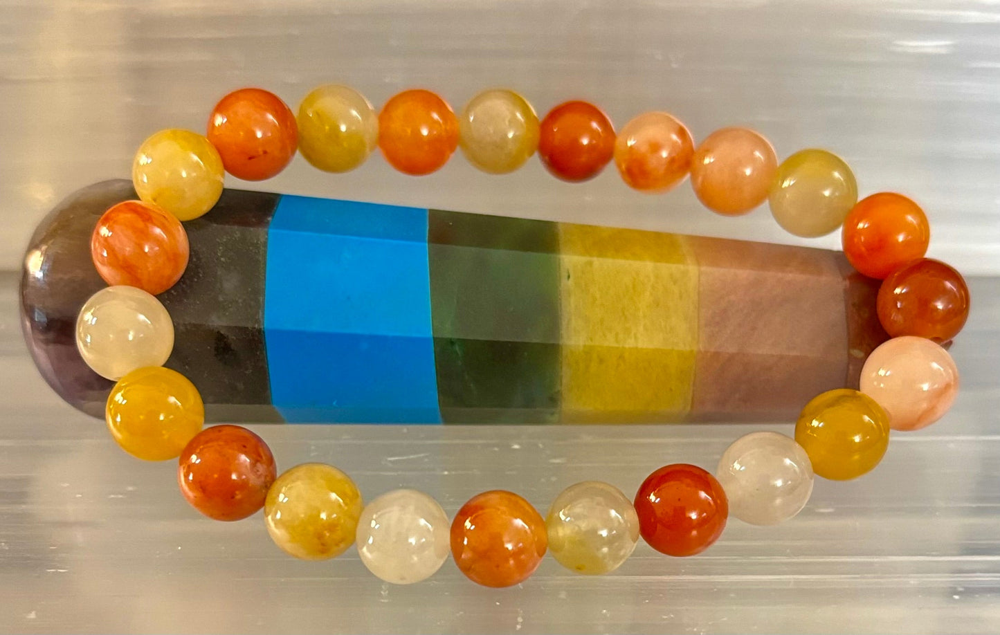 Red Aventurine Bracelet – Confidence, Creativity & Grounded Energy