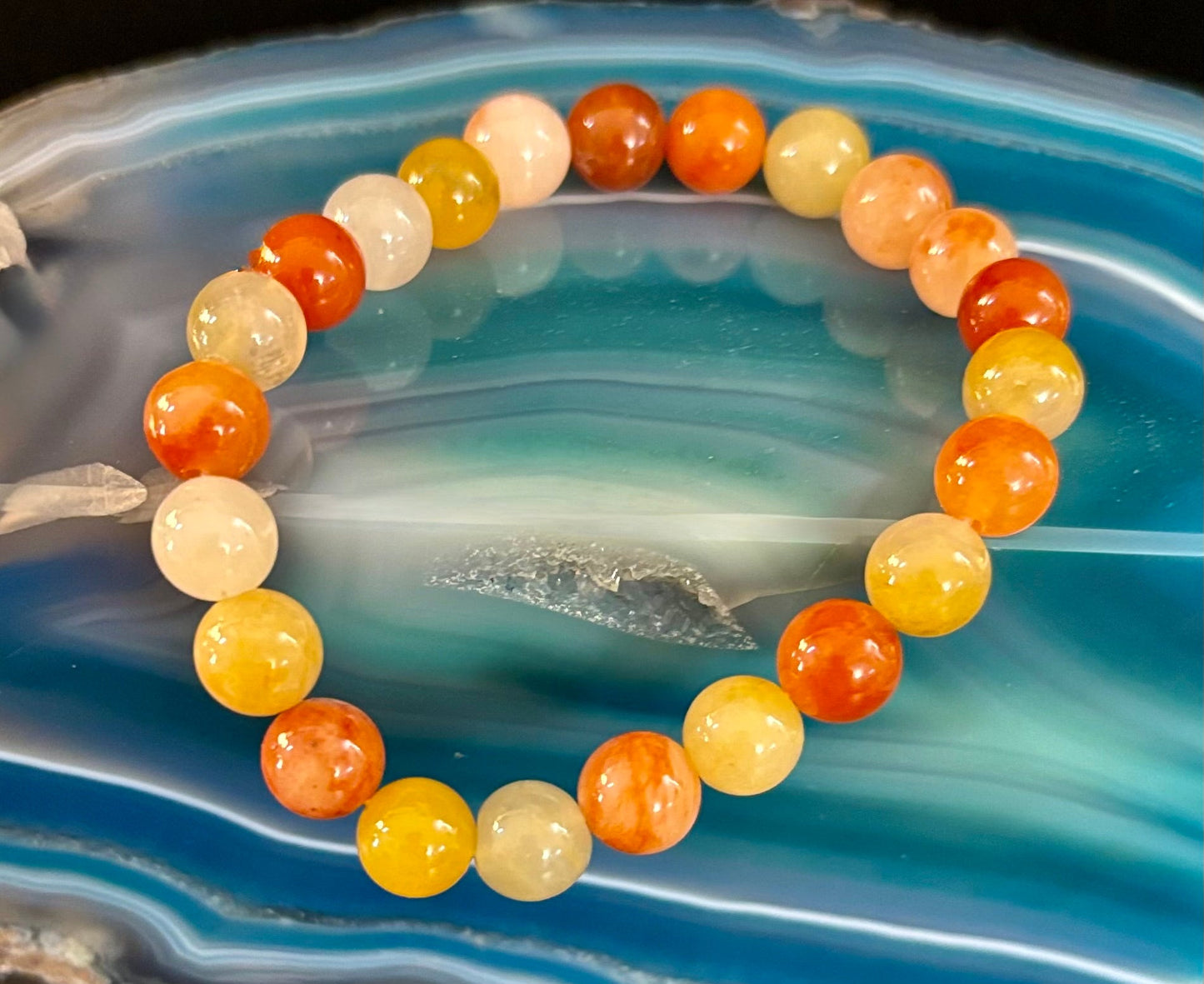 Red Aventurine Bracelet – Confidence, Creativity & Grounded Energy