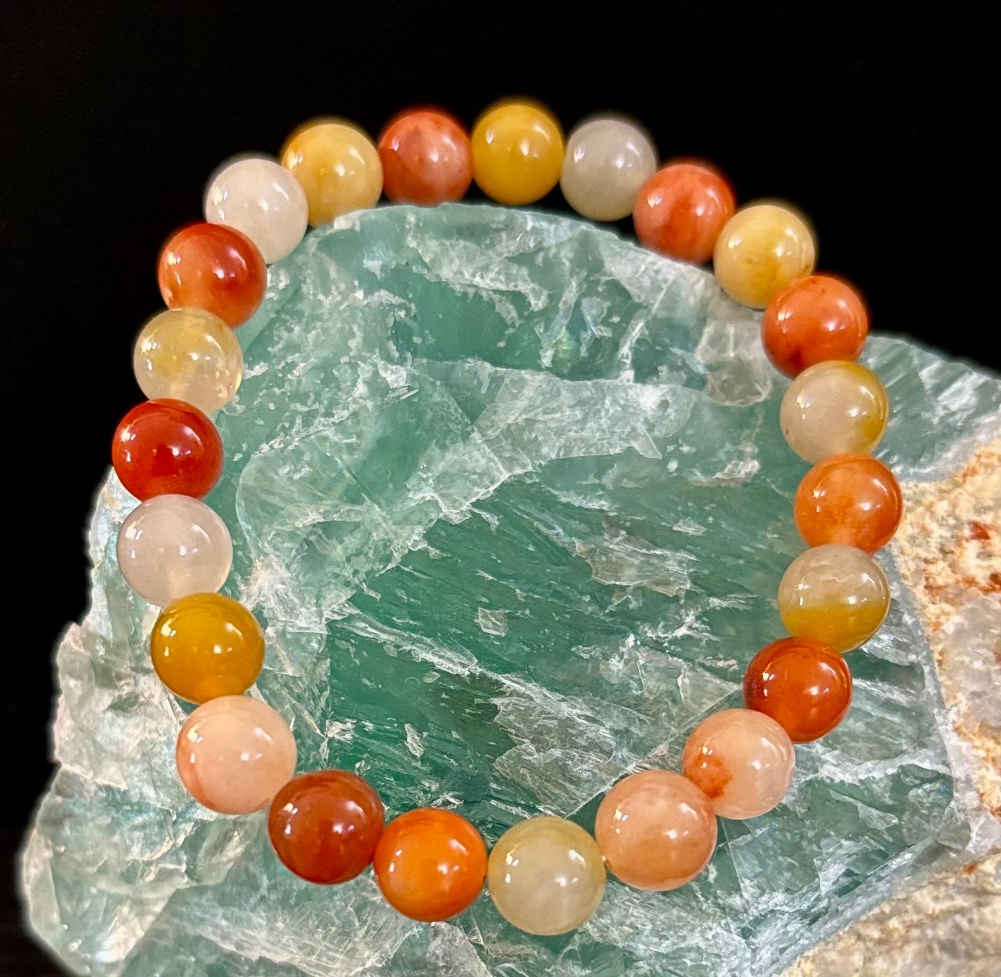 Red Aventurine Bracelet – Confidence, Creativity & Grounded Energy